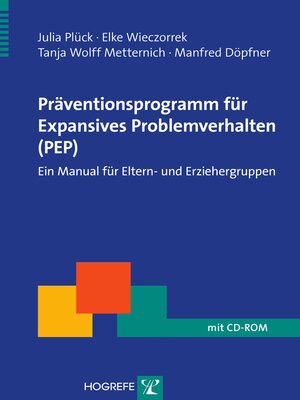 cover image of Präventionsprogramm für Expansives Problemverhalten (PEP)